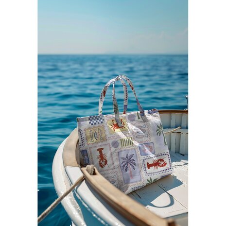 summer patchwork digital canvas 06738.003