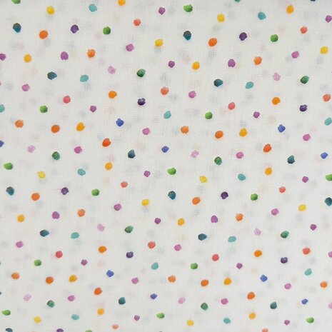Confetti Stipjes katoen - kickenstoffen