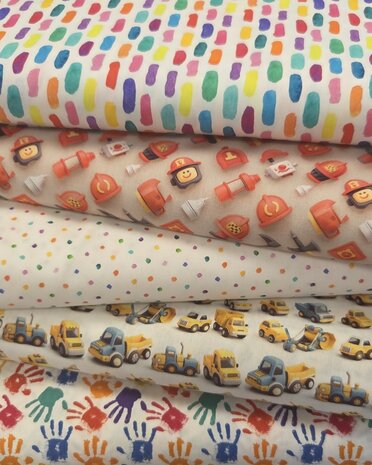 kinder katoentjes BEEBS - KicKenStoffen