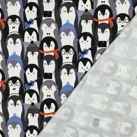 Digitale sweat pingu&iuml;ns &ndash; Poppy Fabrics 01947.002