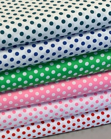 polka dots katoen BEEBSstofjes - kickenstoffen 