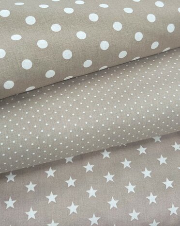 Poppy katoen stippen polkadots en sterretjes KicKenStoffen (1)
