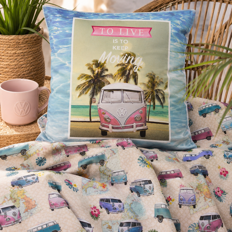 Qjutie Half Panama Volkswagen Summer Canvas - ai voorbeeld kickenstoffen