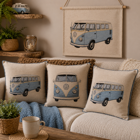 Qjutie Gobelin Volkswagen original - ai voorbeeld kickenstoffen