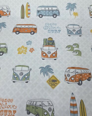 Qjutie Half Panama Volkswagen Summer Retro