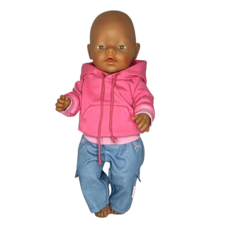 patroon_BBN2638 Hoodie en Jeans Nappi - bij KicKenStoffen - babyborn