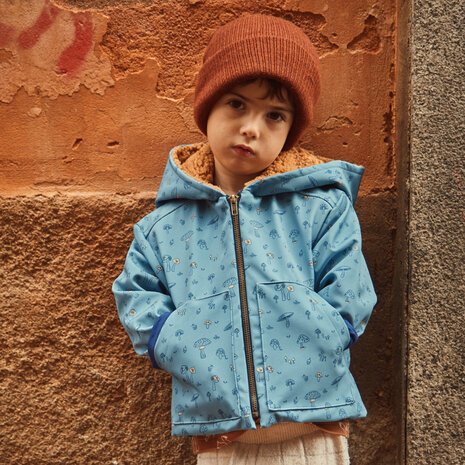 Ikatee SAM naaipatroon baby parka, jas en mantel