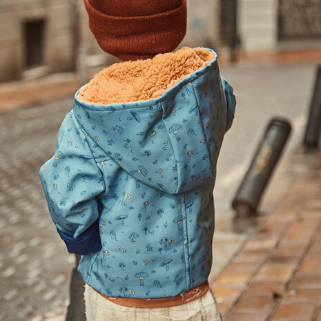 Ikatee SAM naaipatroon baby parka, jas en mantel