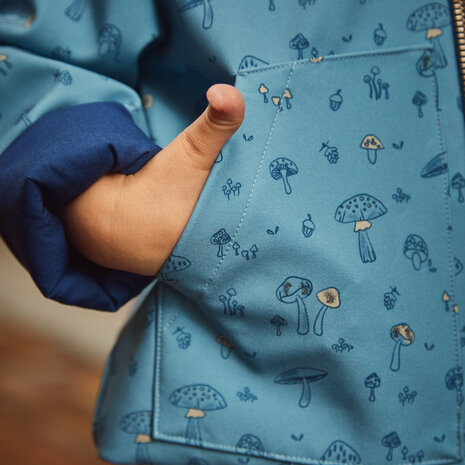 Ikatee SAM naaipatroon baby parka, jas en mantel