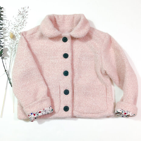 Ikatee SAM naaipatroon baby parka, jas en mantel