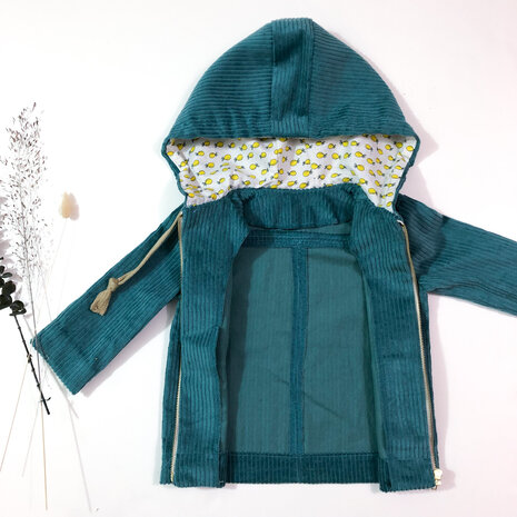 Ikatee SAM naaipatroon baby parka, jas en mantel