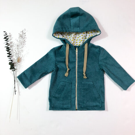 Ikatee SAM naaipatroon baby parka, jas en mantel