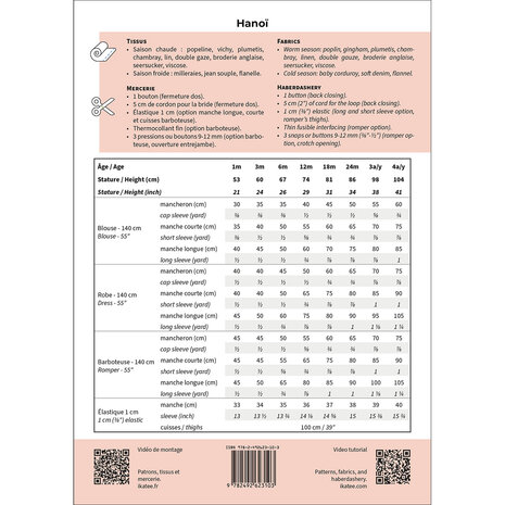 te downloaden via de product omschrjving Couverture HANOI-2