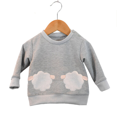 Ikatee SINTRA baby sweater naaipatroon | KicKenStoffen