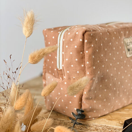 Patroon tas en toilettas REIS etui Ikatee