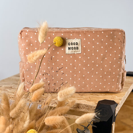 Patroon tas en toilettas REIS etui Ikatee