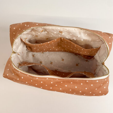 Patroon tas en toilettas REIS etui Ikatee