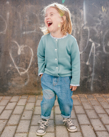 Ikatee VEGA naaipatroon babygilet en jasje | KicKenStoffen