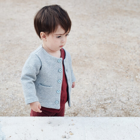 Ikatee VEGA naaipatroon babygilet en jasje | KicKenStoffen