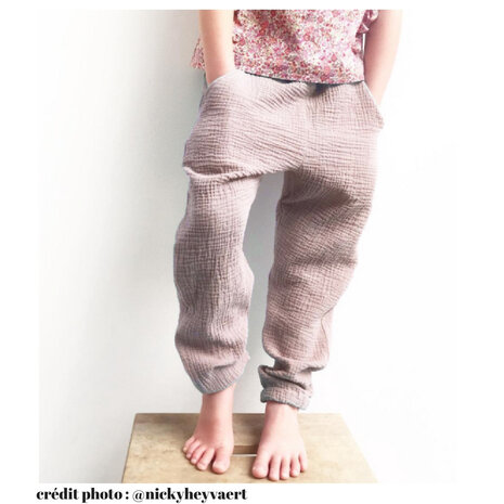 Ikatee DAKAR naaipatroon kinderbroek en korte broek