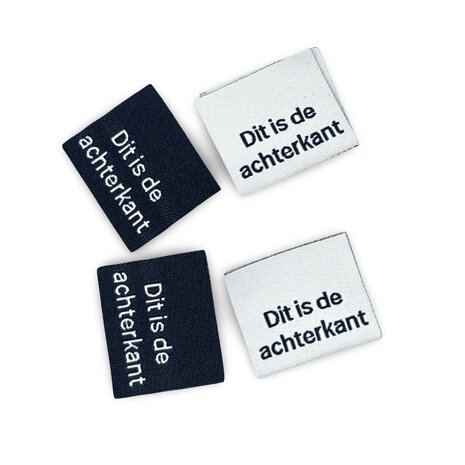 Dit is de achterkant - 4stuks