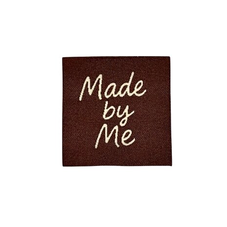 loop en label naailabel - sierlabel S Made by me