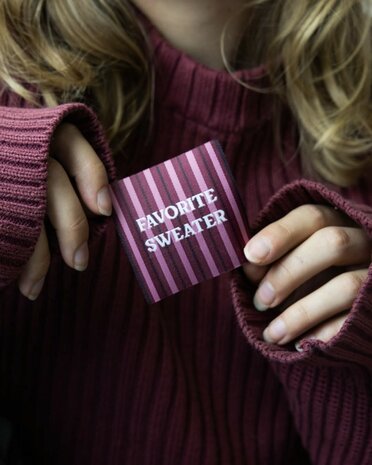 Label XXL Favorite sweater  - Loop en Label