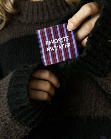 Label XXL Favorite sweater  - Loop en Label
