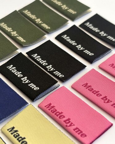 made by me zijnaad labels loop en label