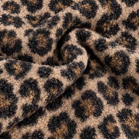 Boucle teddy jaguar Swessie - 126760 curly fleece