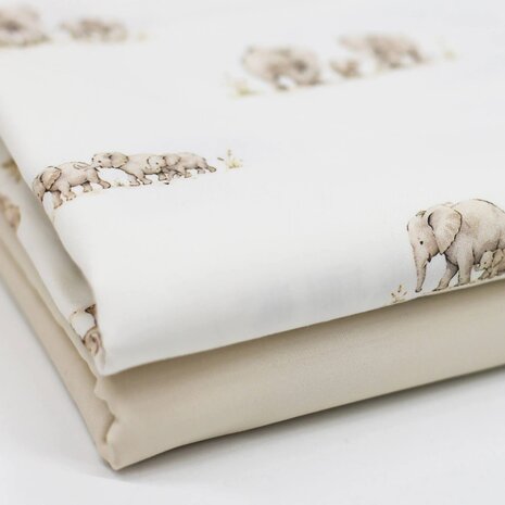 Cotton-Poplin-Family-Elephant-met uni poplin