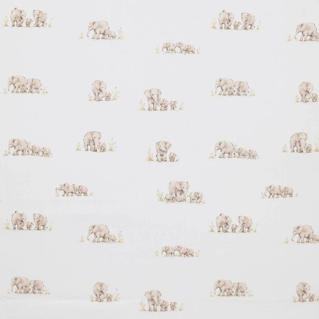Cotton-Poplin-Family-Elephant-kickenstoffen