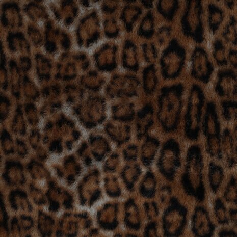 Poppy Faux Fur Animal Skin &ndash; Panter