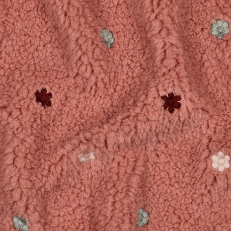 Poppy Teddy Embroidery Flowers &ndash; Blush 04809.002