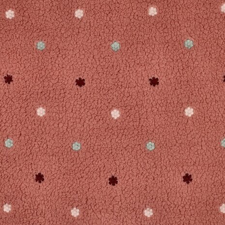 Poppy Teddy Embroidery Flowers &ndash; Blush 04809.002