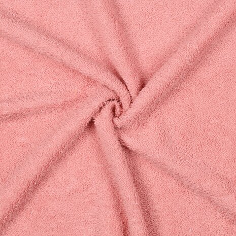 Badstof 100% Katoen &ndash; roze 01882.053