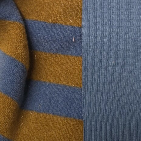KicKenStoffen ribboordstof en strepen badstof tricot - swessie