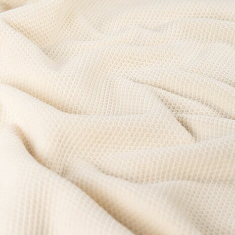 Double Face Boucl&eacute; Offwhite Ecru &ndash; Qjutie Kids k48165-510