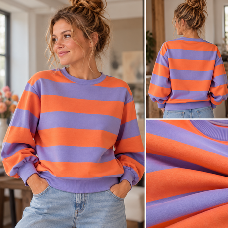 ai foto hera sweater kickenstoffen, boordstof niet bestaand