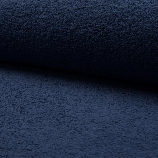 badstof jeans blauw