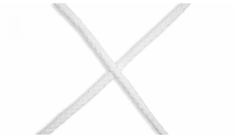 wit gevlochten koord 6mm.