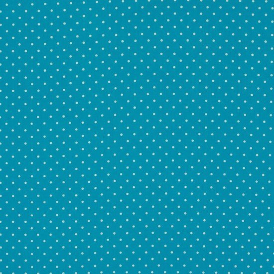 aqua blauw wit stipje