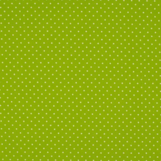 lime groen wit stipje