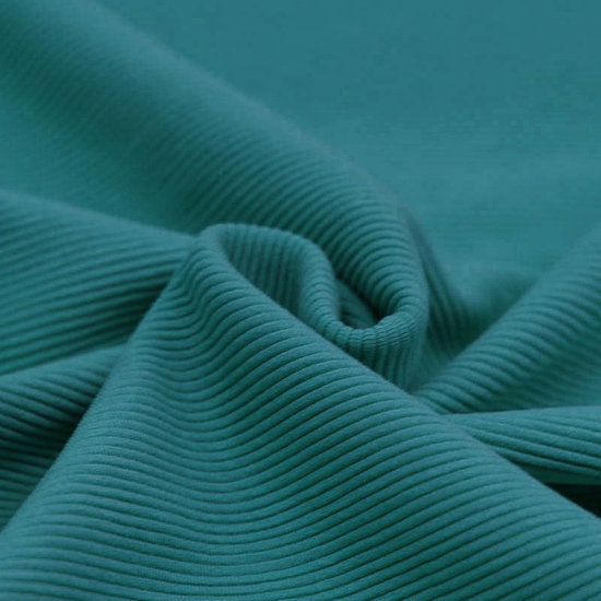 fijne rib tricot petrol BEEBS