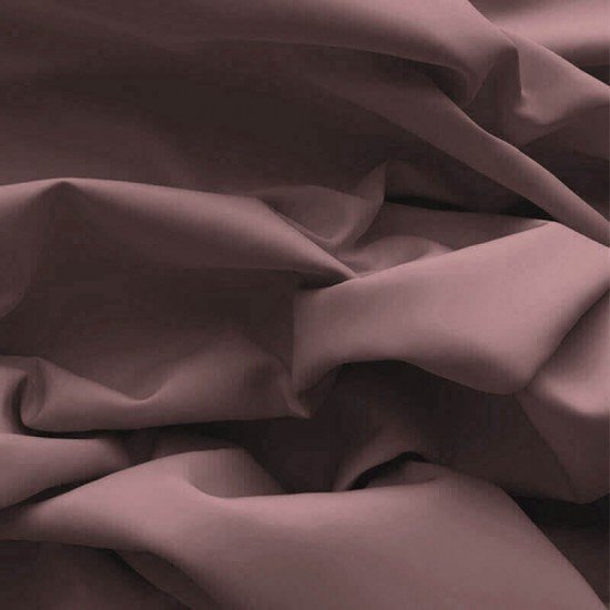 mauve (oud) uni poplin