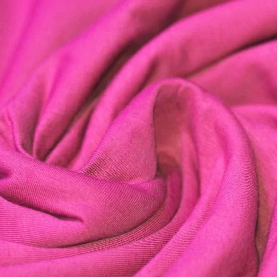 fuchsia roze uni - tricot