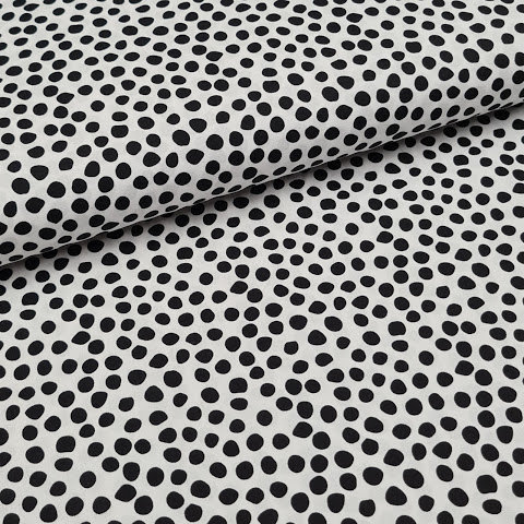 wit zwart cheetah dots