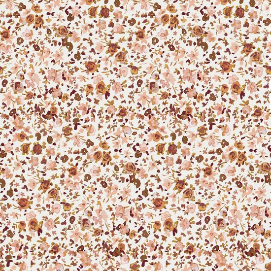 wit camel cognac nude roze bruin bloemen - tricot