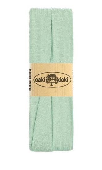 vintage groen mint groen tricot biasband 2cm - (3meter) 023