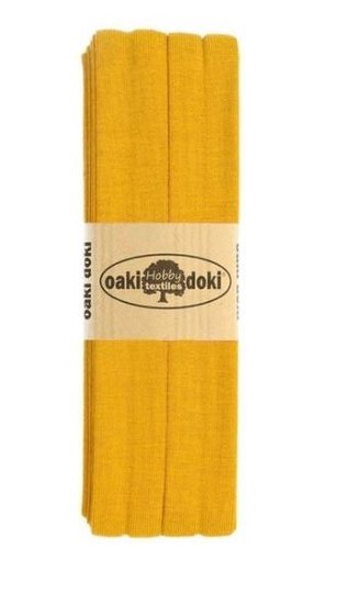 geel (oker ) tricot biasband 2cm - (3meter) 950